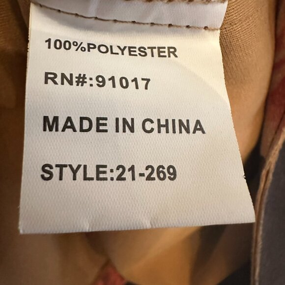 Anthropologie Solitaire Faux Suede Long Open Jacket Size L Garden Floral Print - Picture 5 of 8